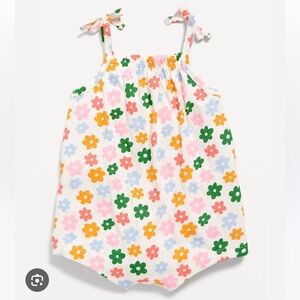Old Navy Tie Bow Romper